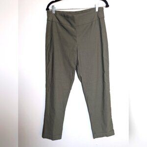 Tribal Green Pull On Cropped Pointe Pants 12